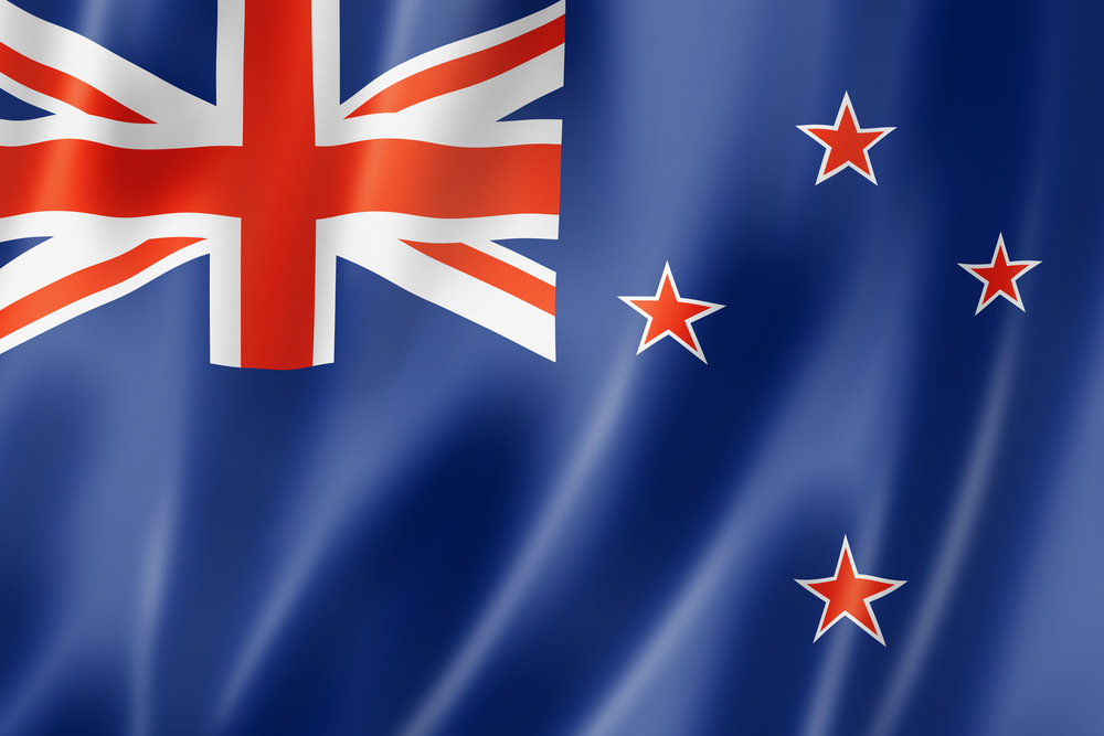 Flaga Nowej Zelandia