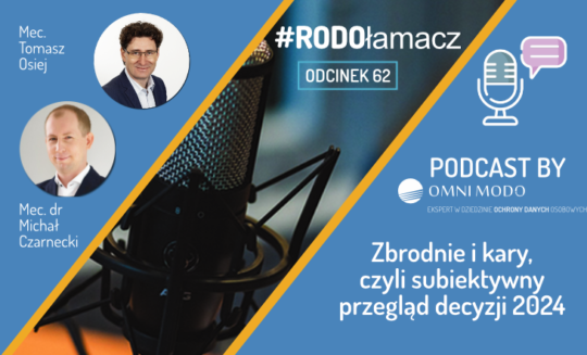 Jest już nowy odcinek! „Zbrodnie i kary”, czyli subiektywny przegląd decyzji 2024.