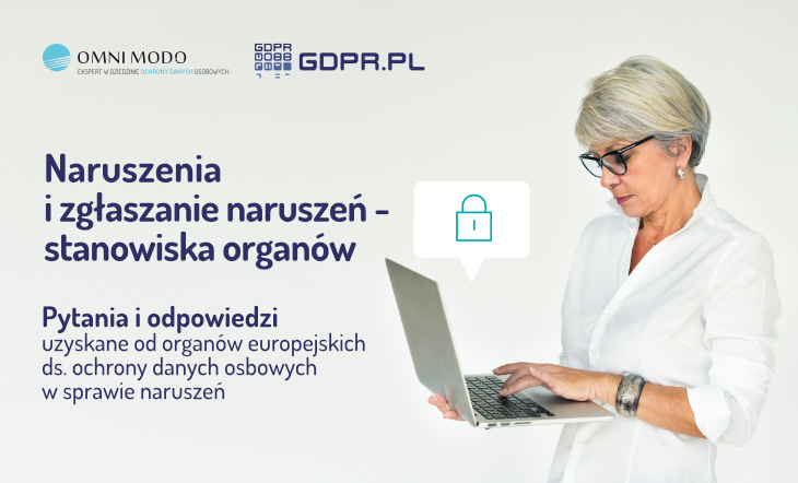 Naruszenia i zgłaszanie naruszeń – stanowiska organów