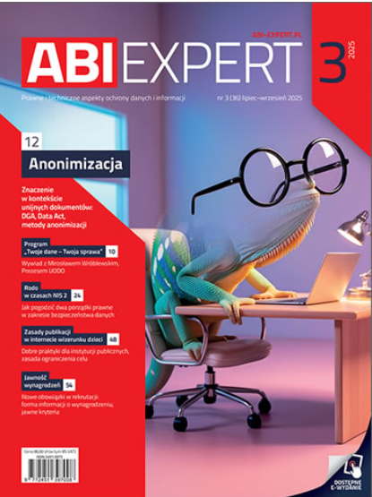 Rola anonimizacji w erze NIS2