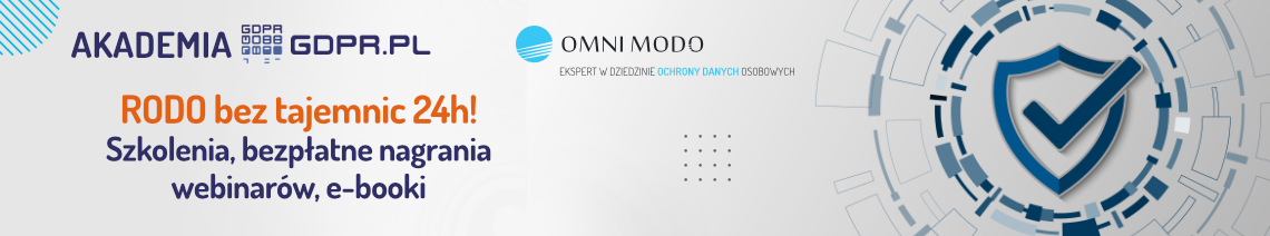Akademia GDPR.pl - webinary, szkolenia, e-booki