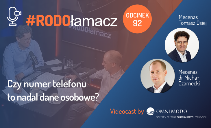 Czy numer telefonu to nadal dane osobowe?